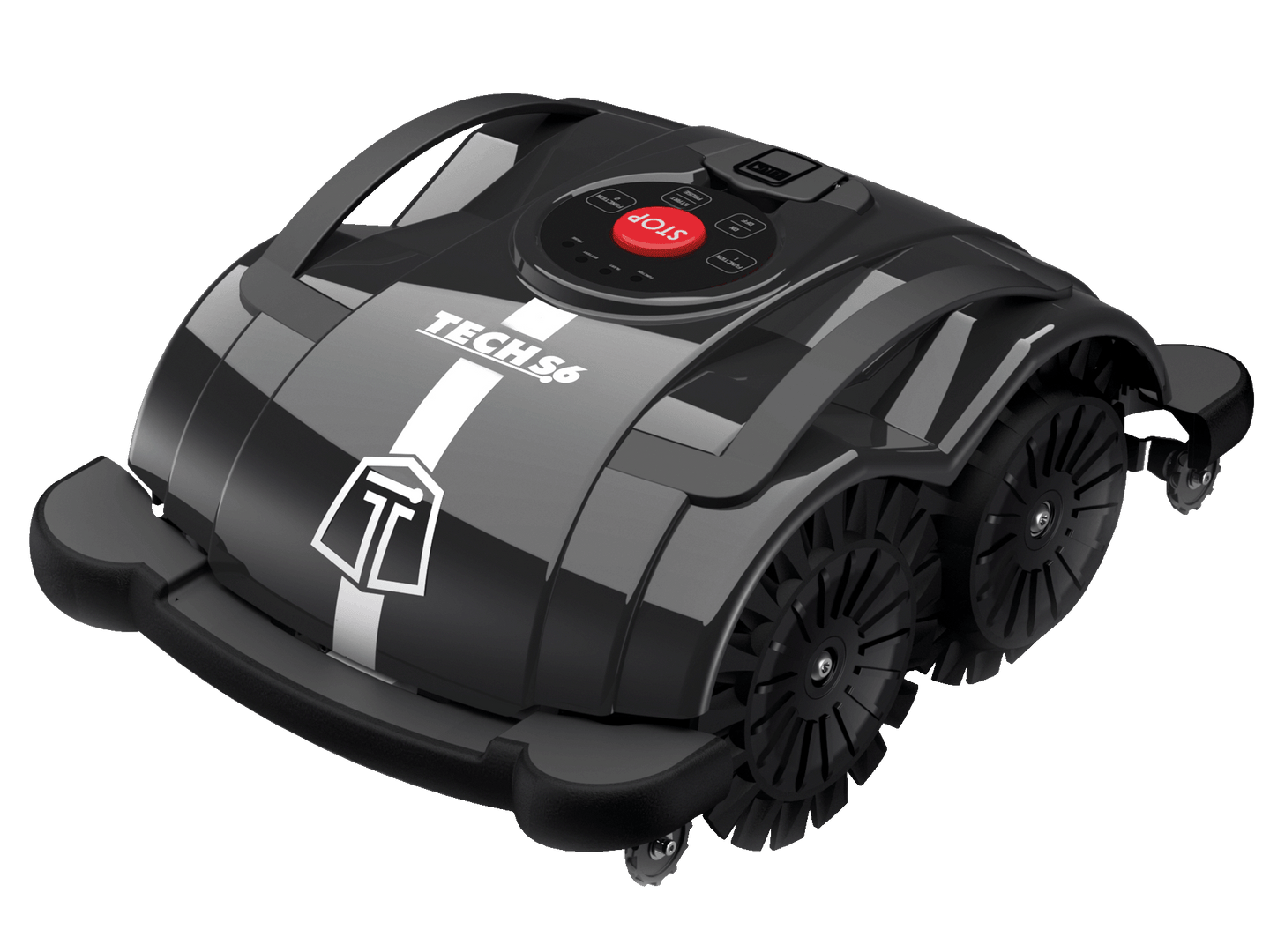 Mähroboter ohne Begrenzungskabel: Tech S6 für 400 m² Garten