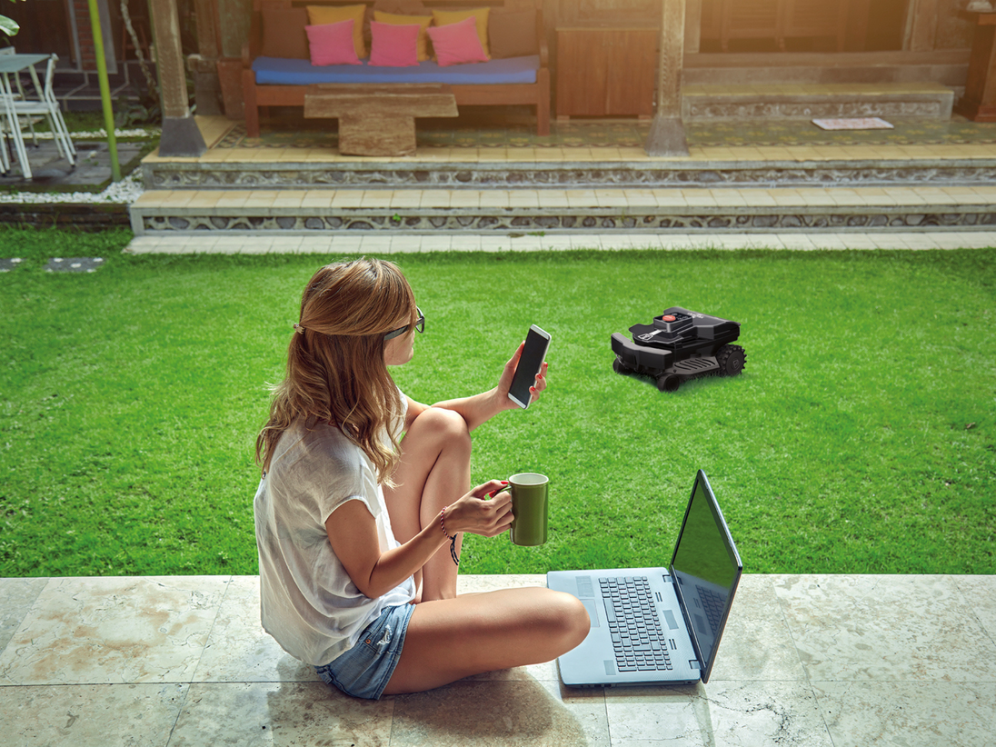 Mähroboter Next Tech DX2 für 700 m² – Starker Gartenhelfer