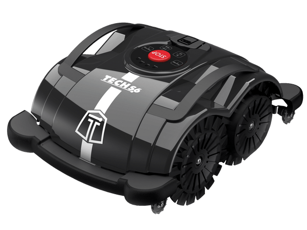 Mähroboter ohne Begrenzungskabel: Tech S6 für 400 m² Garten