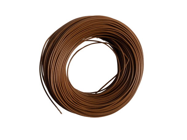 Auf diesem Bild ist deutlich das Begrenzungskabel für Mähroboter zu sehen – ein 100 Meter langes Kabel, das für alle Modelle geeignet ist, von Zunique.